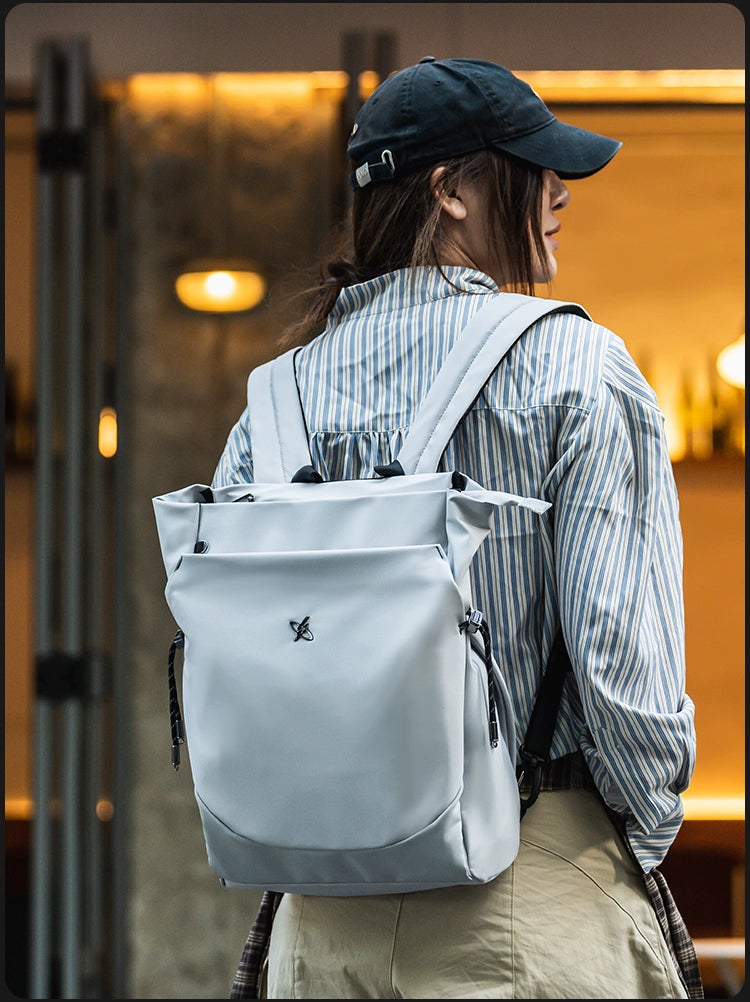 GYXX/Light and Shadow Planet Polar Star Backpack Men's and Women's Backpack Commuting Large Capacity Laptop School Bag