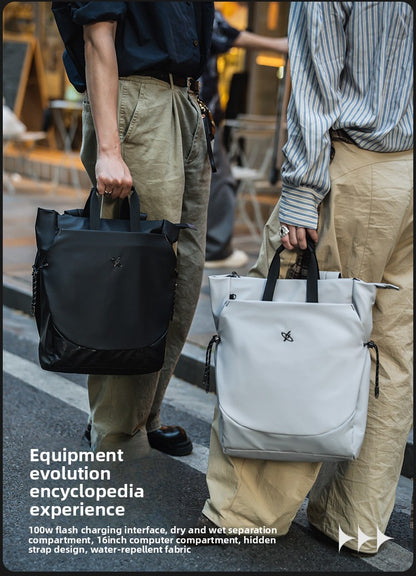 GYXX/Light and Shadow Planet Polar Star Backpack Men's and Women's Backpack Commuting Large Capacity Laptop School Bag