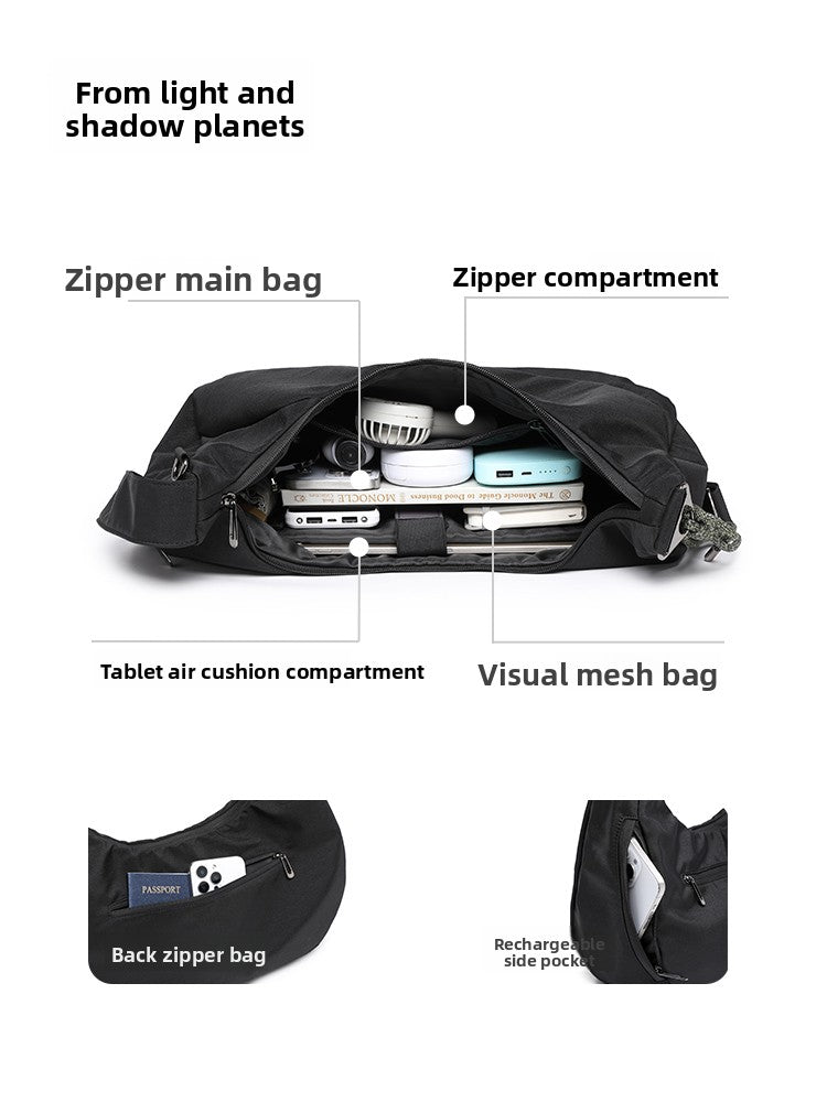 GYXX/Luna messenger bag